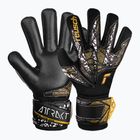 Torwarthandschuhe Reusch Attrakt Silver NC Finger Support black/gold/white/black
