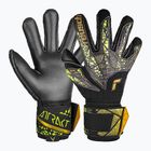 Reusch Attrakt Duo Finger Support Torwarthandschuhe schwarz/gold/gelb/schwarz