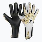 Reusch Pure Contact Gold X GluePrint Strapless Torwarthandschuhe weiß/gold/schwarz