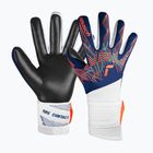 Reusch Pure Contact Silver Premium Torwarthandschuhe blau/elektrisch orange/schwarz