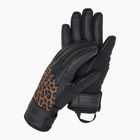 Skihandschuhe Damen Reusch Beatrix R-Tex XT black/brown leoPaard