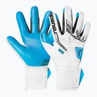 Torwarthandschuhe Reusch Attrakt Freegel Aqua white/black/aqua blue