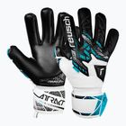Torwarthandschuhe Kinder Reusch Attrakt Gold NC Junior white/silver/black
