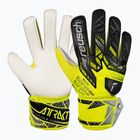 Torwarthandschuhe Kinder Reusch Attrakt Solid Junior safety yellow/silver