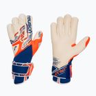 Torwarthandschuhe Reusch Attrakt Gold X Guardian shocking orange/energize blue