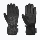 Damen-Skihandschuhe Reusch Keira R-Tex XT black/black leopard