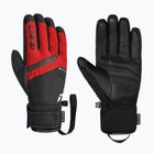 Herren-Skihandschuhe Reusch Booster Gore-Tex black/tango red