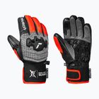 Kinder Skihandschuhe Reusch Worldcup Warrior GS black/silver/fluo red