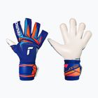 Torwarthandschuhe Reusch Attrakt Gold X Evolution sharp blue/white/shocking orange
