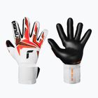 Torwarthandschuhe Reusch Attrakt Freegel Gold X white/shocking orange/black