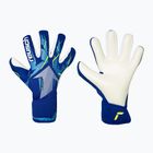 Kinder-Torwarthandschuhe Reusch Fastgrip Advance Junior sharp blue/white