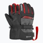 Kinder Skihandschuhe Reusch Rocket GORE-TEX black/black melange/fire red