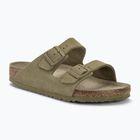 Slides Schlappen  BIRKENSTOCK Arizona Suede Regular faded khaki