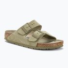 Slides Schlappen  BIRKENSTOCK Arizona Suede Narrow faded khaki
