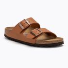 BIRKENSTOCK Arizona SFB BF Schmal Ingwer braun Flip-Flops