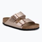 Damen-Pantoletten BIRKENSTOCK Arizona Birko-Flor Regular copper