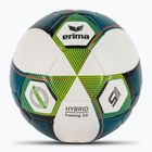 ERIMA Hybrid Training 2.0 Fußball mykonos blau/lime Größe 5