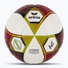 ERIMA Hybrid Training 2.0 rot/lime Fußball Größe 4