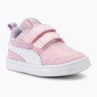 PUMA Courtflex v2 Mesh V Inf rosa Damen/puma weiß Kinderschuhe