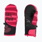 Kinder Snowboardhandschuhe ZIENER Liwani As Pr Fäustling rot 211902.308758