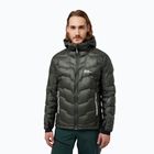 Daunenjacke Herren Jack Wolfskin Alpspitze Down Hoody slate green