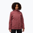 Jack Wolfskin Damen Rotwand 3In1 Fleece-Sweatshirt rot ocker