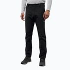 Herren Softshellhose Jack Wolfskin Activate Thermic schwarz