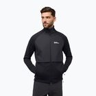 Jack Wolfskin Herren Fleece-Sweatshirt Dormer schwarz