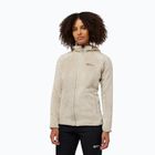 Jack Wolfskin Damen Fleece-Sweatshirt Rotwand Hooded Fz seal