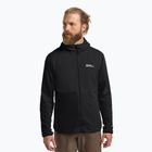 Trekking Hoodie Sweatshirt Herren Jack Wolfskin Prelight Trail Hoody black
