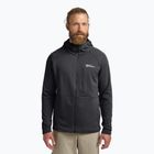 Fleece Sweatshirt Herren Jack Wolfskin Kolbenberg Hooded Full Zip phantom