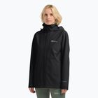 Jack Wolfskin Damen Regenjacke Trailtime 2L schwarz