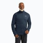 Herren-Trekking-Fleecejacke Jack Wolfskin Peak District Full Zip midnight sky