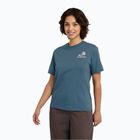 Shirt Damen Jack Wolfskin Cadena tent aluminium blue
