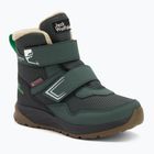 Kinderschuhe Jack Wolfskin Polar Bear-B Texapore Mid Vc mystic green