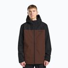 Herren 3in1 Jack Wolfskin Taubenberg 3In1 hot choc Jacke