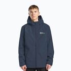 Herren 3in1 Jack Wolfskin Taubenberg Jacke midnight sky