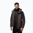 Herren 3in1 Jack Wolfskin Romberg 3In1 peat Jacke