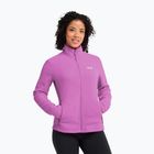 Fleecejacke für Damen Jack Wolfskin Taunus 100 Full Zip foxglove