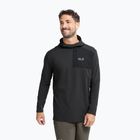 Herren-Trekkingsweatshirt  Jack Wolfskin Sucol Hoody black