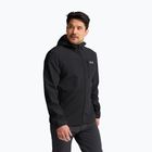 Herren-Windjacke Jack Wolfskin Wild Winds Hooded black