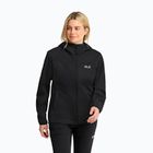Damen-Softshelljacke Jack Wolfskin Windhain 2 Hoody black