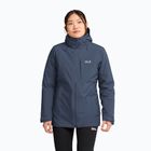 Damen-3‑in‑1‑Jacke Jack Wolfskin Hunberg 2 3IN1 midnight sky