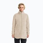 Fleecejacke für Damen Jack Wolfskin High Curl Coat oyster