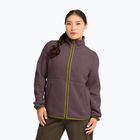 Fleecejacke für Damen Jack Wolfskin Lite Curl Full Zip sheer plum