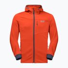 Jack Wolfskin Herren Hydro Grid Fleece-Sweatshirt orange 1710001_3017