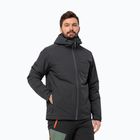 Jack Wolfskin Herren Regenjacke Wisper Ins schwarz