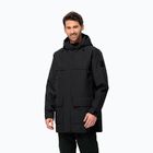 Jack Wolfskin Herren Winterjacke Winterlager Parka schwarz