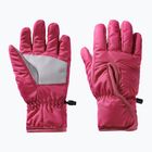 Jack Wolfskin Easy Entry Kinder-Trekkinghandschuhe dunkel fuchsia