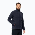 Jack Wolfskin Herren Fleecejacke Winterstein Fz Nachtblau